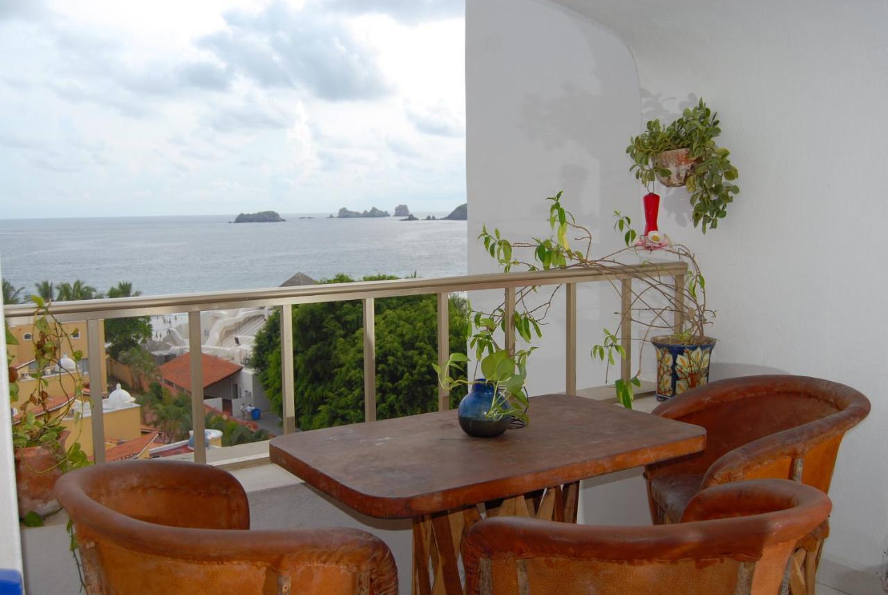 Enna Inn Ixtapa Departamentos Vista Al Mar Exterior foto